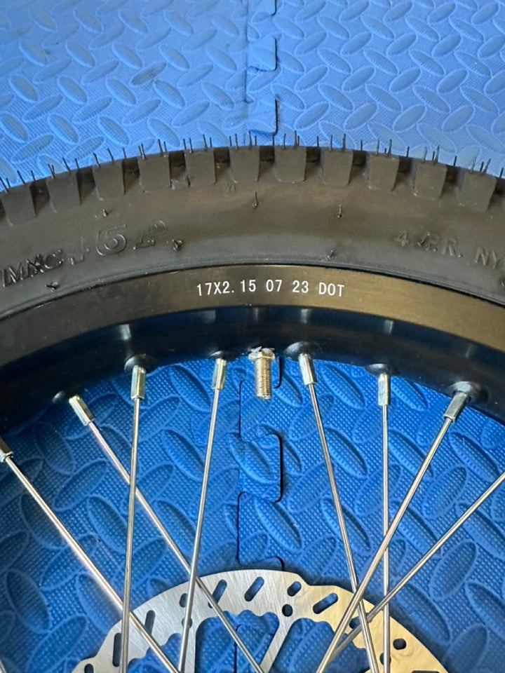 Surron eMoto Wheel Set Shinko 241 Dual Sport 17" Rear Wheel & Tire Set for e - Moto Bikes *Does not include rotor or sprocket* - Surron Wheel & Tire Set - EBIKE|2766 eBike Super Shop