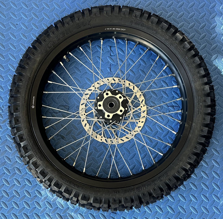 Surron eMoto Wheel Set Shinko 244 Dual Sport 18"/21" Front & Rear Wheel and Tire Set for Moto Bikes *Does not include rotor or sprocket* - Surron Wheel & Tire Set - EBIKE|2790 eBike Super Shop