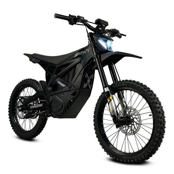 THRONE CYCLES THRONE SRPNT 10000 W Moto eBike 70x100 / 80x100 0ff - road Electric Dirt Bike - Electric Dirt Bike - THRON|BLACK|3007 eBike Super Shop