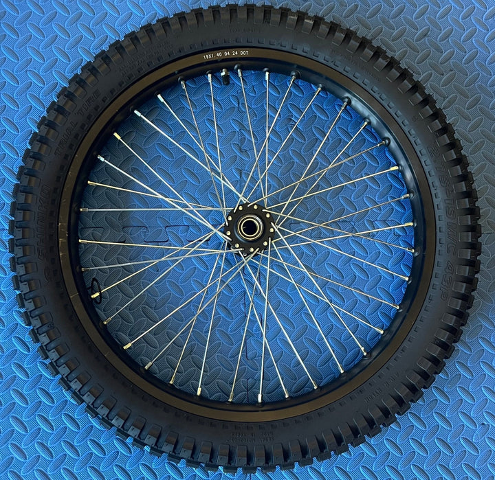 Throne eMoto Wheel Set Shinko 241 Dual Sport 19"/19" Front & Rear Wheel & Tire Set for Moto Bikes *Does not include rotor or sprocket* - Throne Wheel & Tire Set - Throne | Shinko | 19 inch | Front Wheel & Tire Set eBike Super Shop