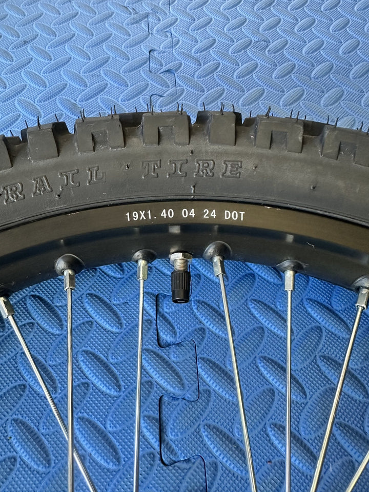 Throne eMoto Wheel Set Shinko 244 Dual Sport 17"/19" Front & Rear Wheel & Tire Set for Moto Bikes *Does not include rotor or sprocket* - Throne Wheel & Tire Set - Throne | Shinko | 17 inch | Front Wheel & Tire Set eBike Super Shop
