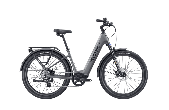 VELOTRIC Discover 2 750w Step Thru eBike 27.5x2.4 Urban Electric Urban eBike - Urban eBike - VELOT|URBAN|GREY|0258 eBike Super Shop