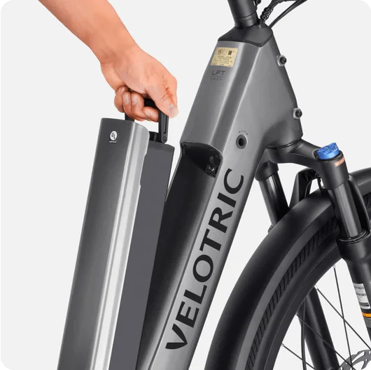 VELOTRIC Discover 2 750w Step Thru eBike 27.5x2.4 Urban Electric Urban eBike - Urban eBike - VELOT|URBAN|GREY|0258 eBike Super Shop