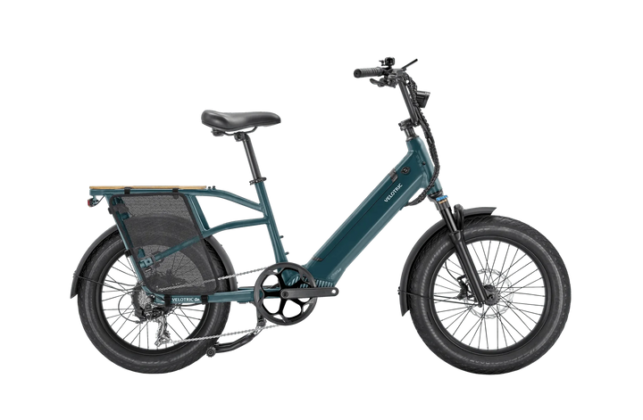 VELOTRIC Go 1 500w Step Thru eBike 20x3 Urban Electric Cargo eBike - Cargo eBike - eBike Super Shop