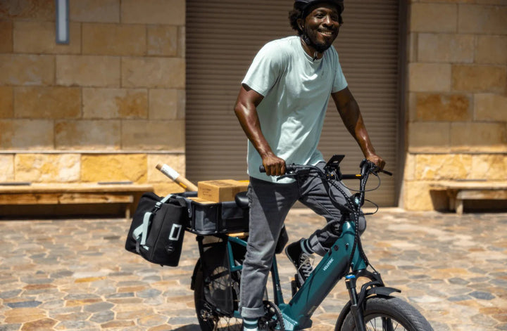VELOTRIC Go 1 500w Step Thru eBike 20x3 Urban Electric Cargo eBike - Cargo eBike - eBike Super Shop
