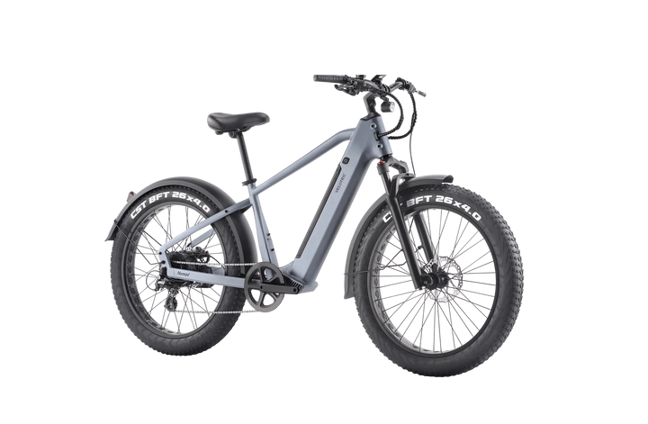 VELOTRIC Nomad 1 500w Step Over eBike 26x4 Fat Fat Tire Electric Beach Cruiser eBike - Fat Tire Cruiser eBike - eBike Super Shop