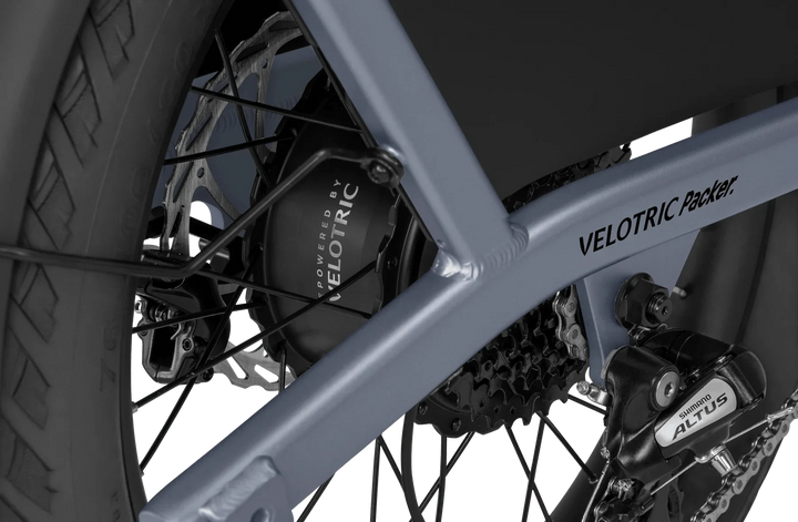 VELOTRIC Packer 1 750w Step Thru eBike 26x2.4 Urban Electric Cargo eBike - Cargo eBike - VELOT|CARGO|SKYB|0274 eBike Super Shop